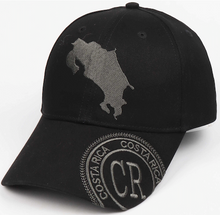 Load image into Gallery viewer, Gorra Estampada Negra con Mapa
