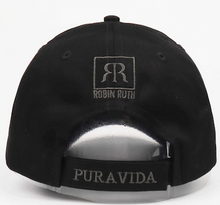 Load image into Gallery viewer, Gorra Estampada Negra con Mapa
