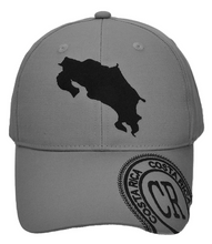 Load image into Gallery viewer, Gorra Estampada Gris con Mapa
