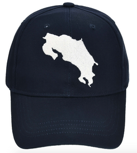 Gorra Azul con Mapa