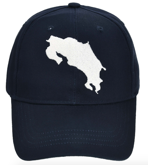 Gorra Azul con Mapa