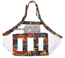 Laden Sie das Bild in den Galerie-Viewer, Bolso de Playa de Malla con Bolsa para Guardar, Diseño Forest
