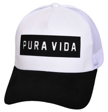 Cargar imagen en el visor de la galería, Gorra Blanca/Negra Mesh
