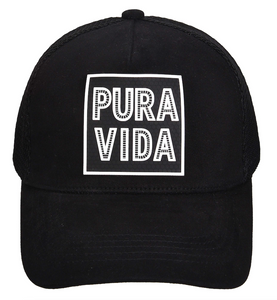 Gorra PV Negra/ Mesh