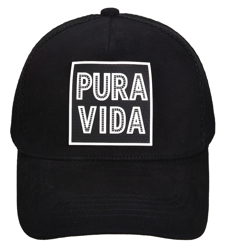 Gorra PV Negra/ Mesh