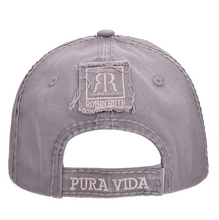 Load image into Gallery viewer, Gorra Gris Visera Floreada
