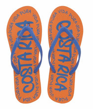 Cargar imagen en el visor de la galería, Sandalia Naranja+Azul
