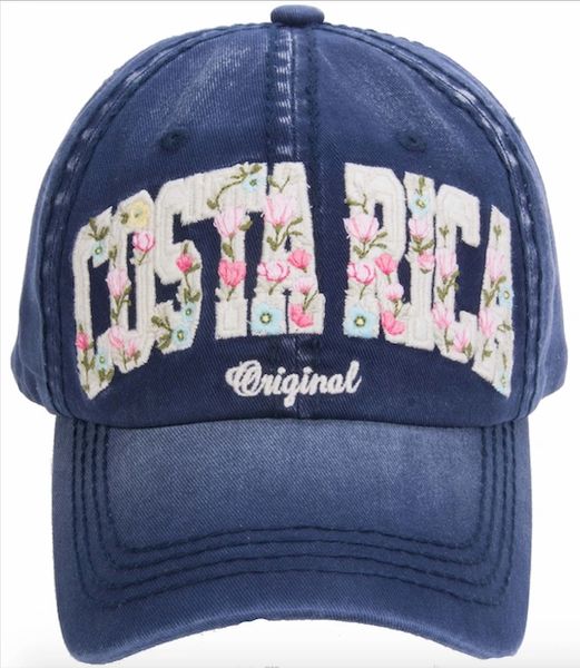 Gorra Azul Bordada
