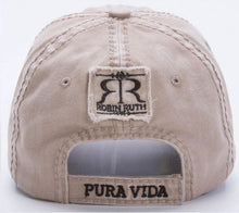 Load image into Gallery viewer, Gorra Mujer Beige Bordada
