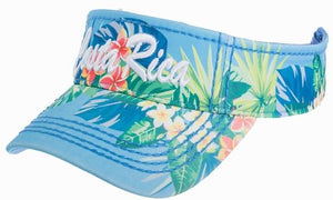 Visera Tropical Azul