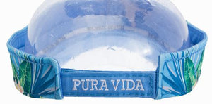 Visera Tropical Azul
