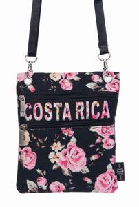 Bolsa de Cuello Rosas Negra