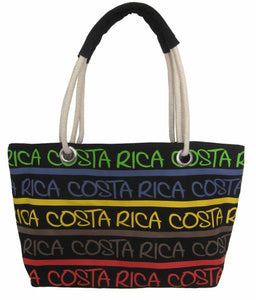 Bolsa de Playa con Cuerda Arcoíris