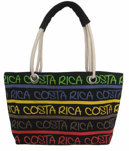 Bolsa de Playa con Cuerda Arcoíris