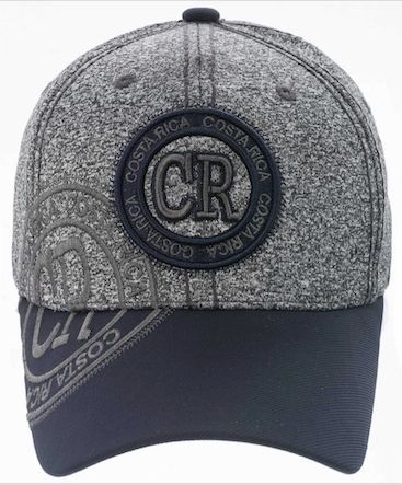 Gorra Estampada Gris/ Azul