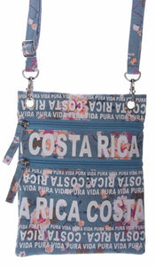 Bolsa de Cuello Flores Celeste