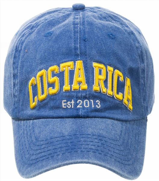 Gorra Azul Logo Amarillo