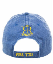 Load image into Gallery viewer, Gorra Azul Logo Amarillo

